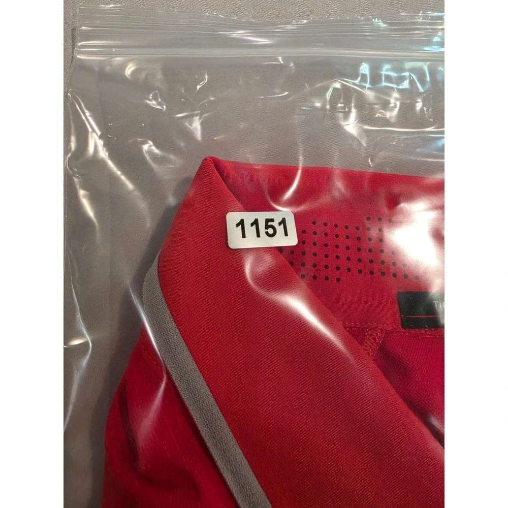 Nike Tiger Woods Collection Dri-FIT Golf Polo Red Textured XL 1151